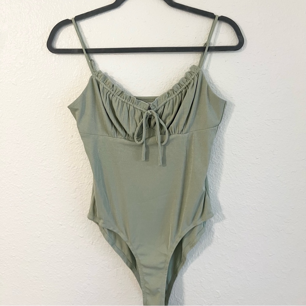 Princess Polly Lilith Bodysuit Green - 10
